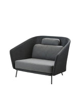 Mega Loungestol, inkl. dynset från Cane-line - 1 - Jacobsen Plus