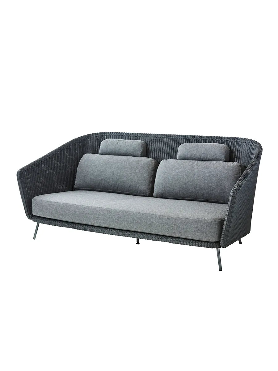 Mega 2-sits Soffa, inkl. dynset från Cane-line - 1 - Jacobsen Plus