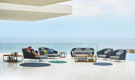 Mega Daybed, vänster, inkl. dynset från Cane-line - 5 - Jacobsen Plus