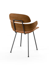 Midas armstol, cognacläder från Naver Collection - Valnöt olie - Jacobsen Plus