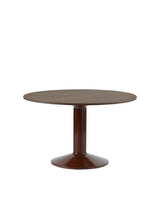 Midst Bord Ø 120 cm, mörkoljad ek från Muuto - 2 - Jacobsen Plus