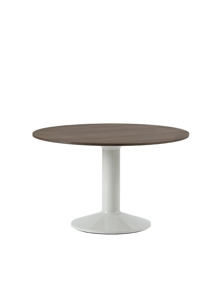 Midst Bord Ø 120 cm, mörkoljad ek från Muuto - 1 - Jacobsen Plus