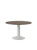 Midst Bord Ø 120 cm, mörkoljad ek från Muuto - 1 - Jacobsen Plus