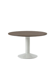 Midst Bord Ø 120 cm, mörkoljad ek från Muuto