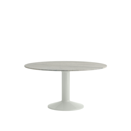 Midst Matbord Ø 140 cm, från Muuto - Grey Marble - Grey - Jacobsen Plus