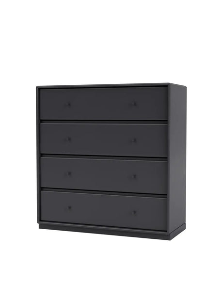 1125 Byrå inkl. sockel från Montana - Anthracite / Sokkel 3 cm - Jacobsen Plus