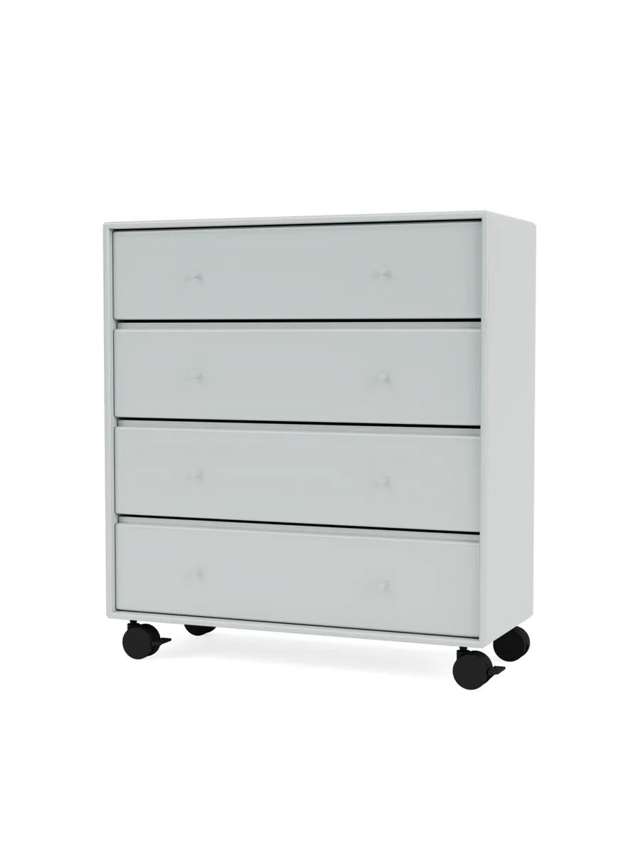 1125 Byrå inkl. hjul från Montana - Oyster - Jacobsen Plus