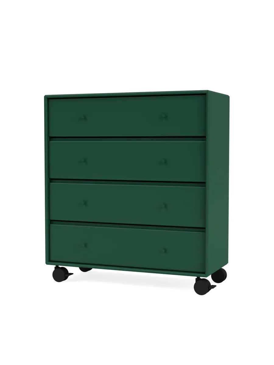 1125 Byrå inkl. hjul från Montana - Pine - Jacobsen Plus