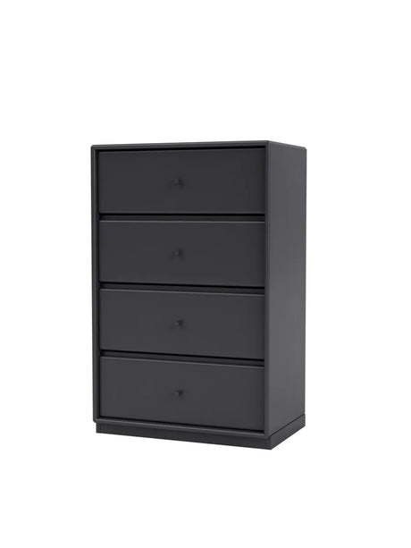 1143 lådmodul inkl sockel från Montana - Anthracite / Sokkel 3 cm / 30 cm - Jacobsen Plus