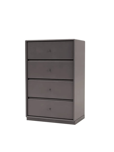 1143 lådmodul inkl sockel från Montana - Anthracite / Sokkel 3 cm / 30 cm - Jacobsen Plus