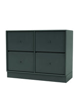 4124 Byrå inkl. sockel från Montana - Black Jade / Sokkel 7 cm - Jacobsen Plus