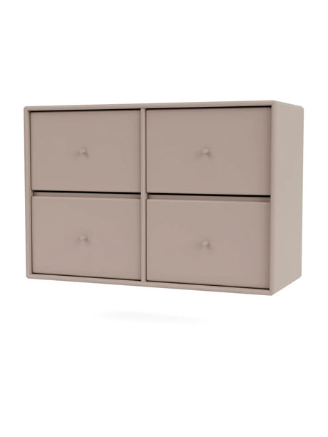 4124 Byrå inkl. upphängning från Montana - Anthracite - Jacobsen Plus