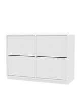 4124 Byrå inkl. sockel från Montana - New white / Sokkel 3 cm - Jacobsen Plus