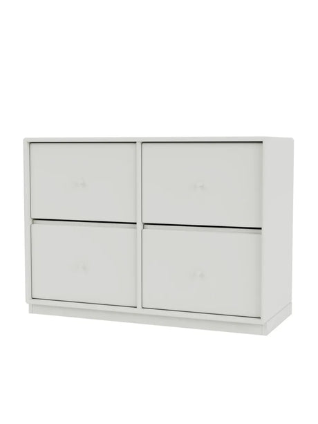 4124 Byrå inkl. sockel från Montana - Anthracite / Sokkel 3 cm - Jacobsen Plus