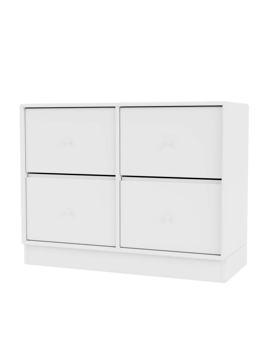 4124 Byrå inkl. sockel från Montana - Snow / Sokkel 7 cm - Jacobsen Plus