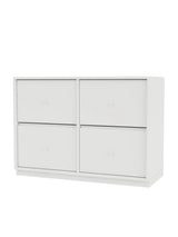 4124 Byrå inkl. sockel från Montana - White / Sokkel 3 cm - Jacobsen Plus