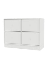 4124 Byrå inkl. sockel från Montana - White / Sokkel 7 cm - Jacobsen Plus