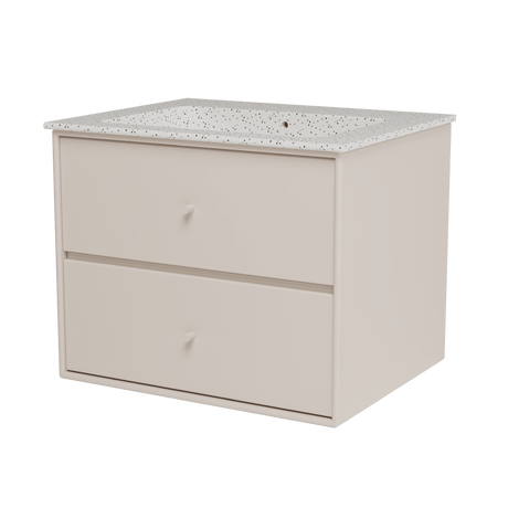 Montana Basin SU1001 – badrumsmodul med handfat, 60 cm - Clay - Jacobsen Plus