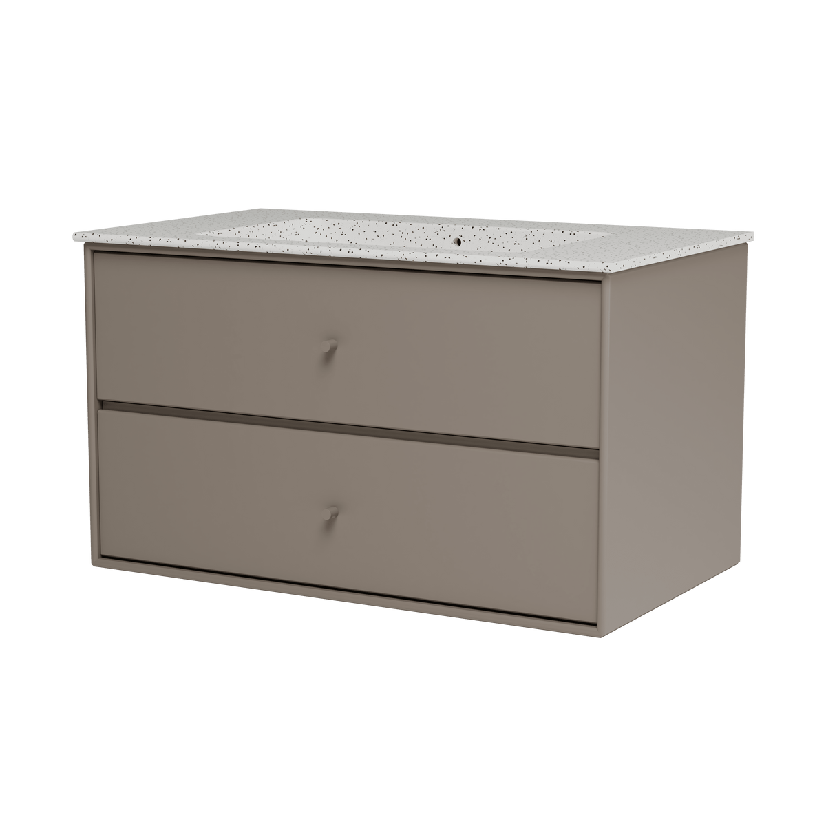 Montana Basin SU1401 – badrumsmodul med tvättställ, 83 cm - 2 - Jacobsen Plus