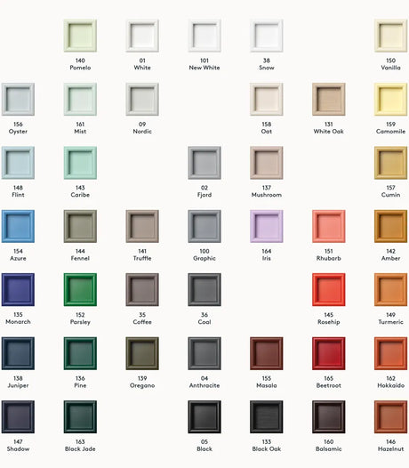 Luckor till Montana - *6 x *12 - B: 35,4 x H: 69,6 cm / 01 White - Jacobsen Plus