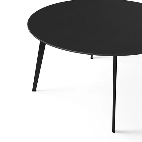 JW160 bord från Montana - Svart linoleum / Svart (lakeret) - Jacobsen Plus