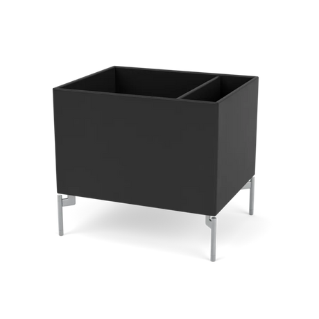 Planteringslåda B46,8 cm D38, inkl. ben från Montana - Anthracite / Krom - Jacobsen Plus