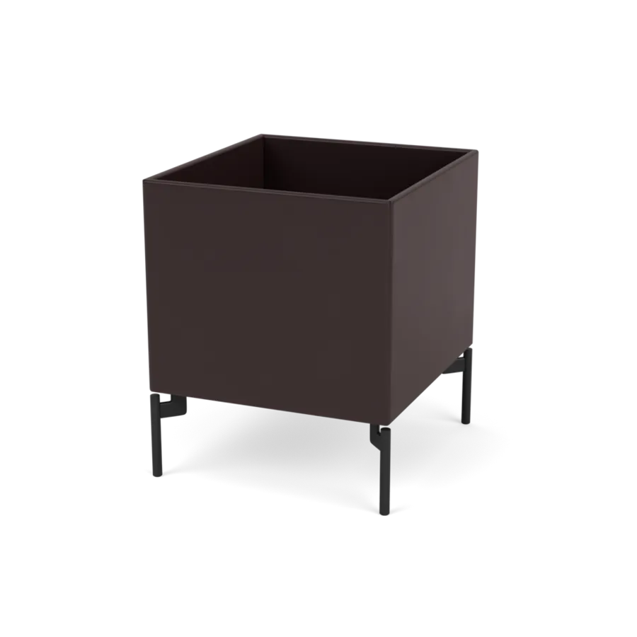 Planteringslåda B35,4 cm D38, inkl. ben från Montana - Balsamic / Black - Jacobsen Plus