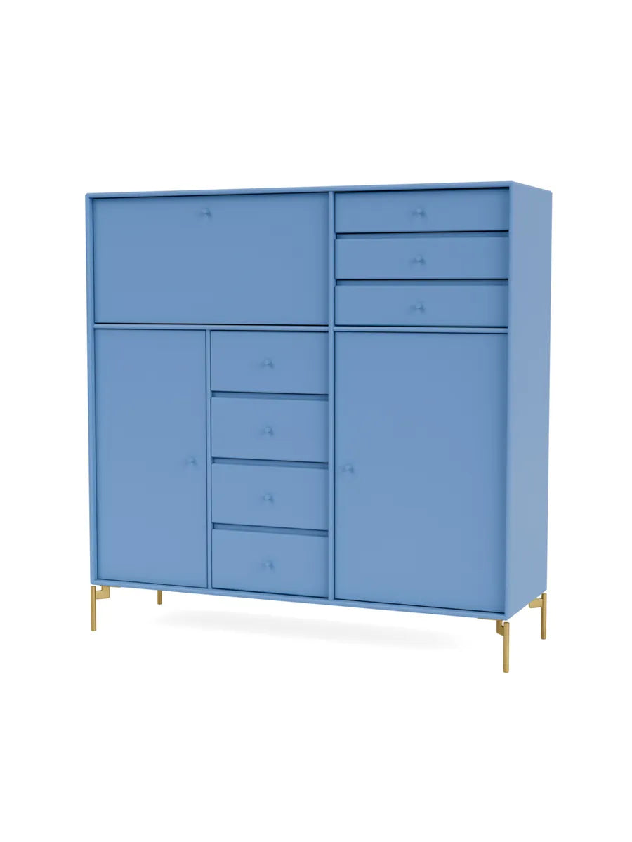  - Azure / Inkl. ben - messing - Jacobsen Plus