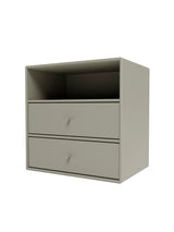 Montana Mini 1006 Modul med två lådor - Fennel - Jacobsen Plus