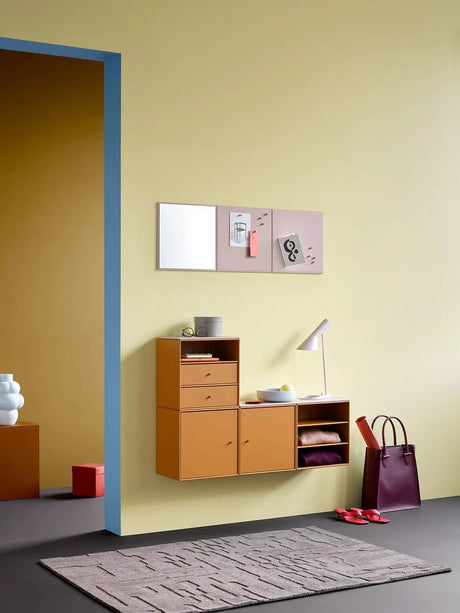 Montana Mini 1004 Modul med Horisontella Hyllor - Anthracite - Jacobsen Plus
