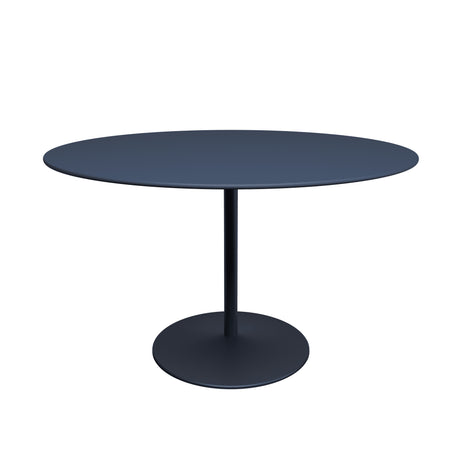 Panton café- och matbord, Ø120 cm från Montana - Blue Fes nanolaminat / Shadow stel - Jacobsen Plus