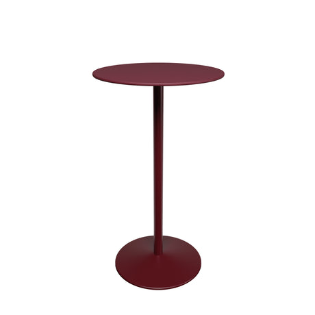 Panton Barbord, Ø60 cm från Montana - Olive linoleum / Black Red stel - Jacobsen Plus