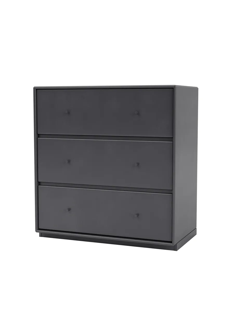 Carry Byrå inkl. sockel från Montana - Coal / Sokkel 3 cm - Jacobsen Plus