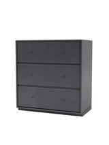 Carry Byrå inkl. sockel från Montana - Coal / Sokkel 3 cm - Jacobsen Plus
