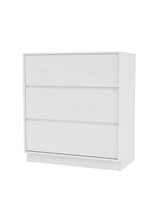 Carry Byrå inkl. sockel från Montana - White / Sokkel 7 cm - Jacobsen Plus