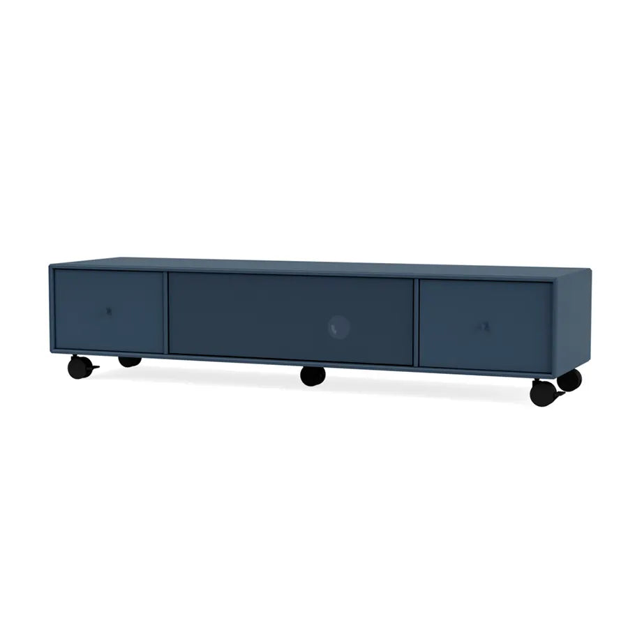 TV & Sound modul Octave II, VI18 medium, inkl. hjul från Montana - Juniper - Jacobsen Plus