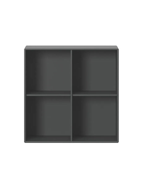 1112 bokhylla inkl. upphängning från Montana - Anthracite - Jacobsen Plus