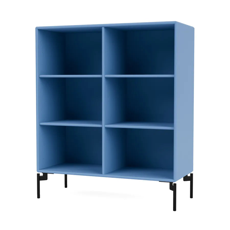 1113 bokhylla inkl. ben från Montana - Azure / Black - Jacobsen Plus
