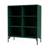 1113 bokhylla inkl. ben från Montana - Pine / Black - Jacobsen Plus