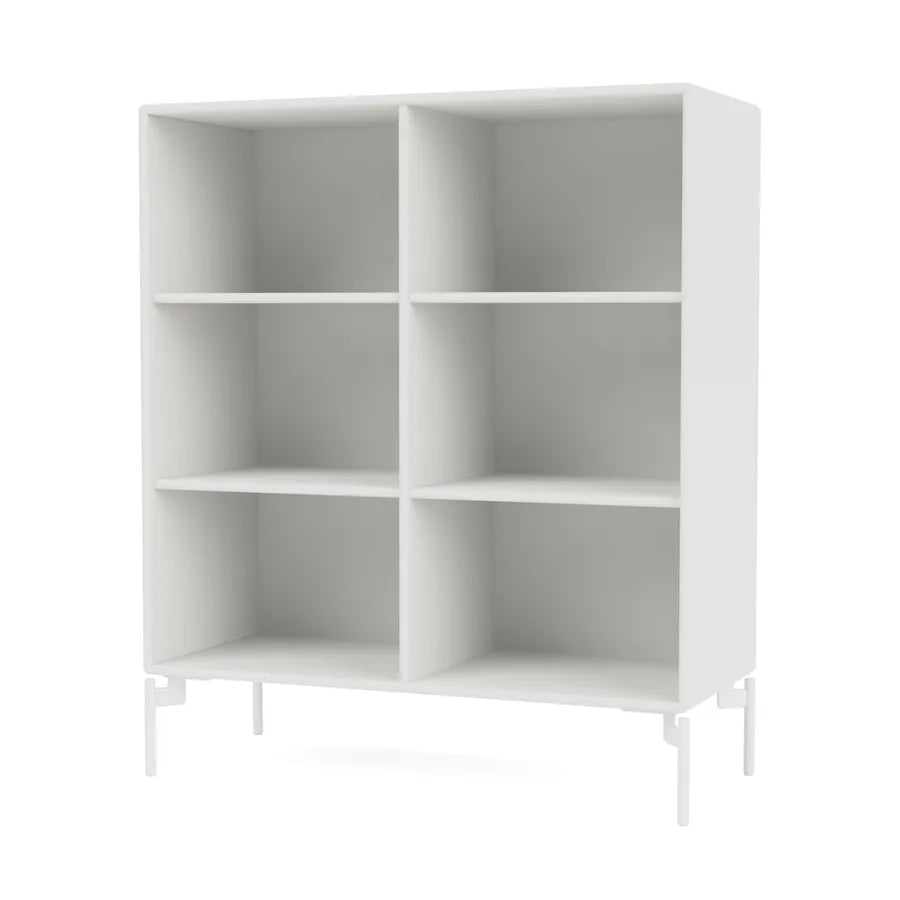1113 bokhylla inkl. ben från Montana - White / Snow - Jacobsen Plus
