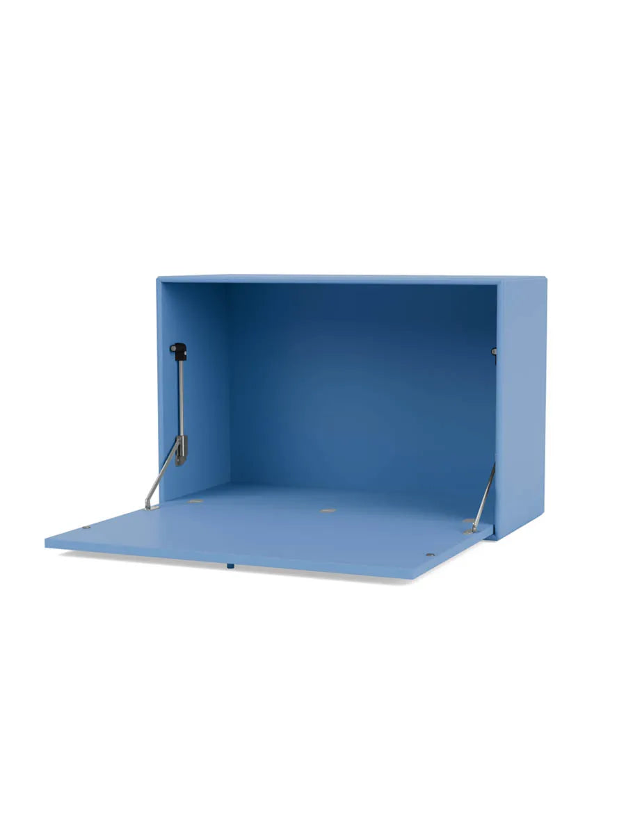 Skrivbordsmodul 4119 från Montana - Dybde: 30 cm / Azure - Jacobsen Plus