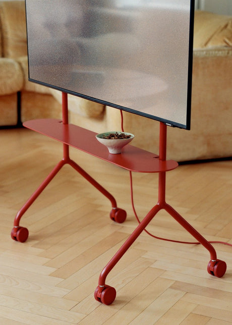 Pedestal - Moon Light Shelf, hylla för TV-stativ - Charcoal - Jacobsen Plus