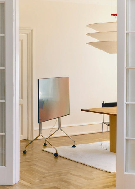 Pedestal - Moon Tall TV-stativ - Charcoal - Jacobsen Plus