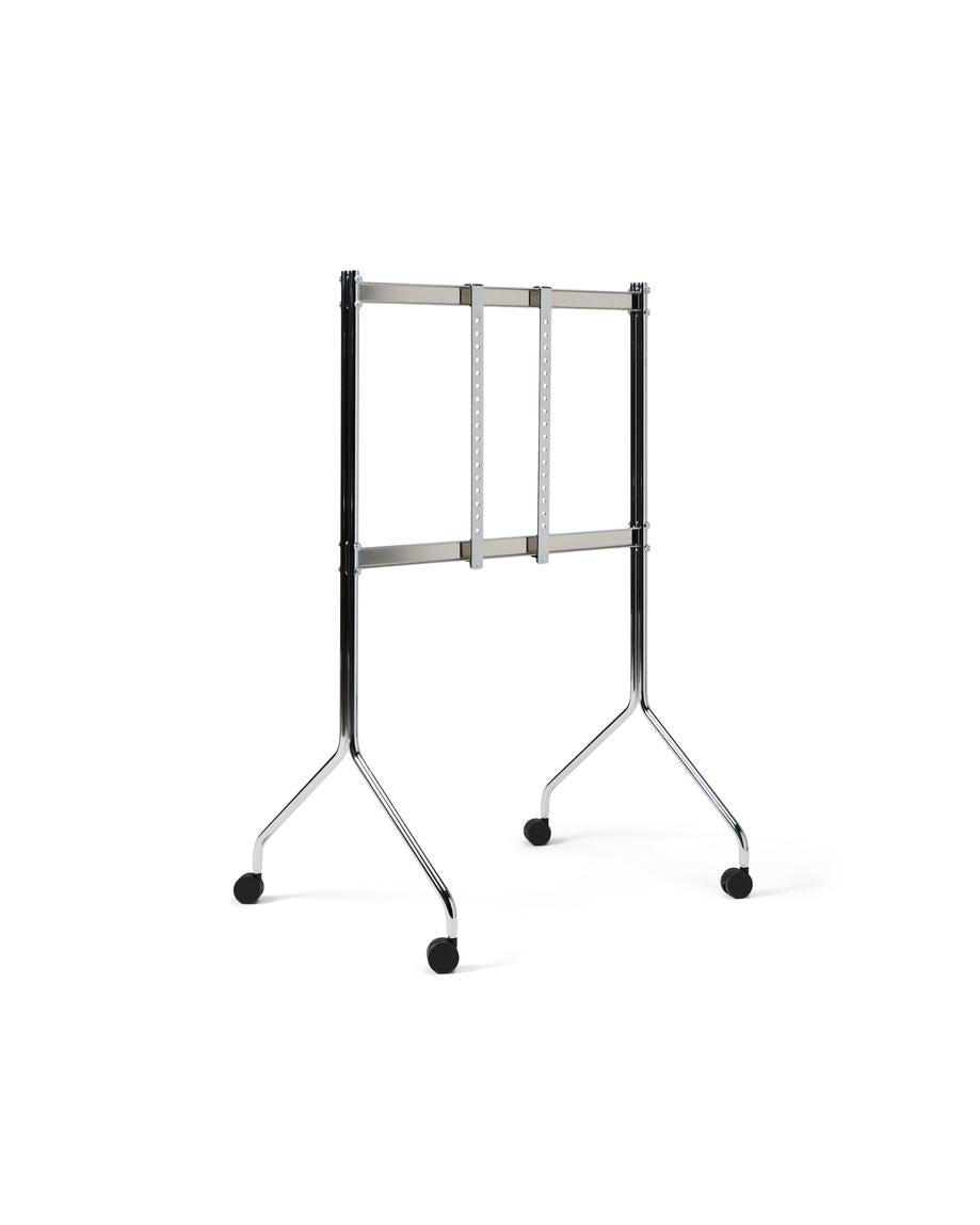 Pedestal - Moon Tall TV-stativ - Chrome - Jacobsen Plus