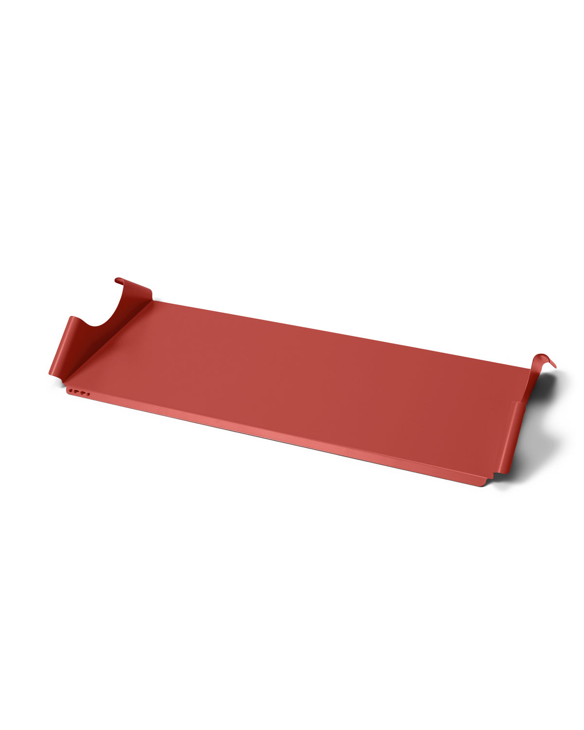 Pedestal - Moon Tray Shelf, hylla för TV-ställ - Brinnande röd - Jacobsen Plus