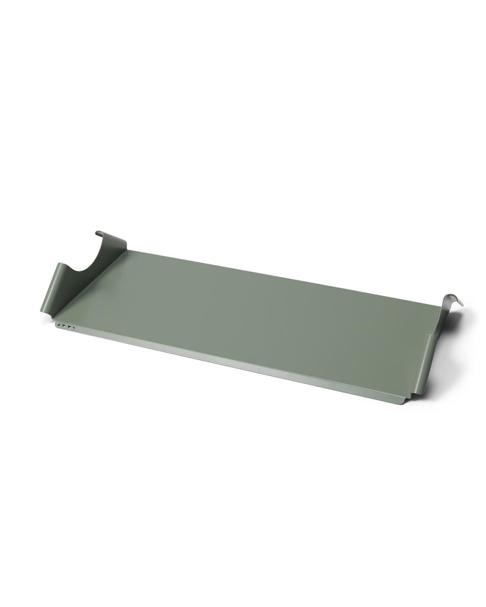 Pedestal - Moon Tray Shelf, hylla för TV-ställ - Mossgrön - Jacobsen Plus
