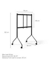 Pedestal - Moon Tall TV-stativ - 6 - Jacobsen Plus