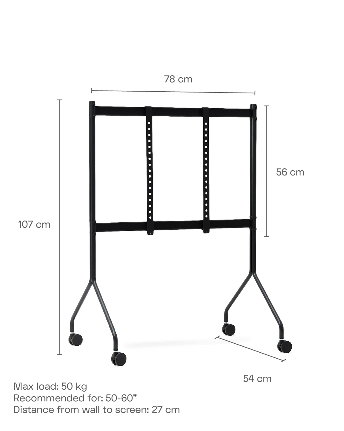 Pedestal - Moon Regular TV-stativ - 14 - Jacobsen Plus