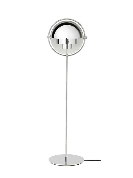 Multi-Lite Golvlampa från GUBI - Svart skærm - messing stel - Jacobsen Plus