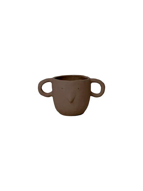 Mus Plant Pot, small från Ferm Living - Dark Grey - Jacobsen Plus